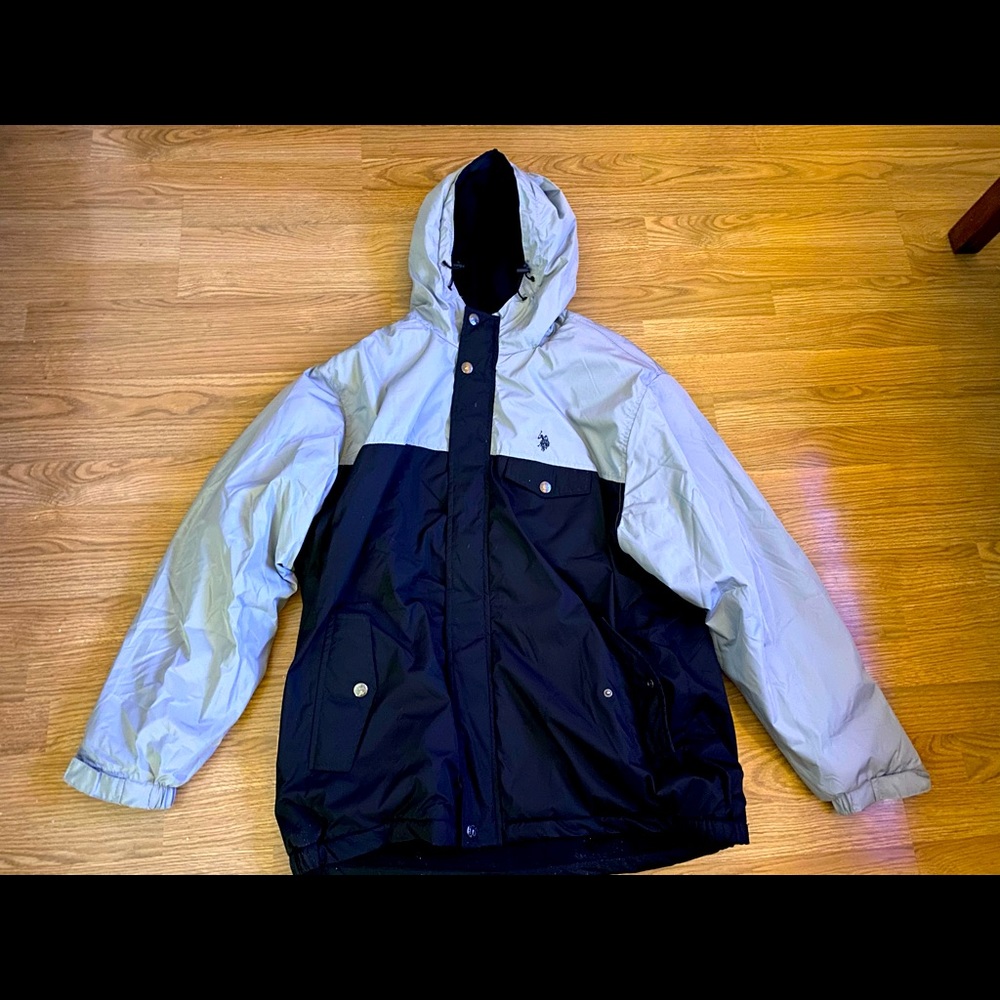 US Polo Assn Zip Down Windbreaker Jacket XXL